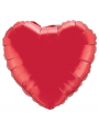 Piros szív fólia lufi (46cm) - héliummal töltve, feliratozható, egyedi szárral is kérhető
